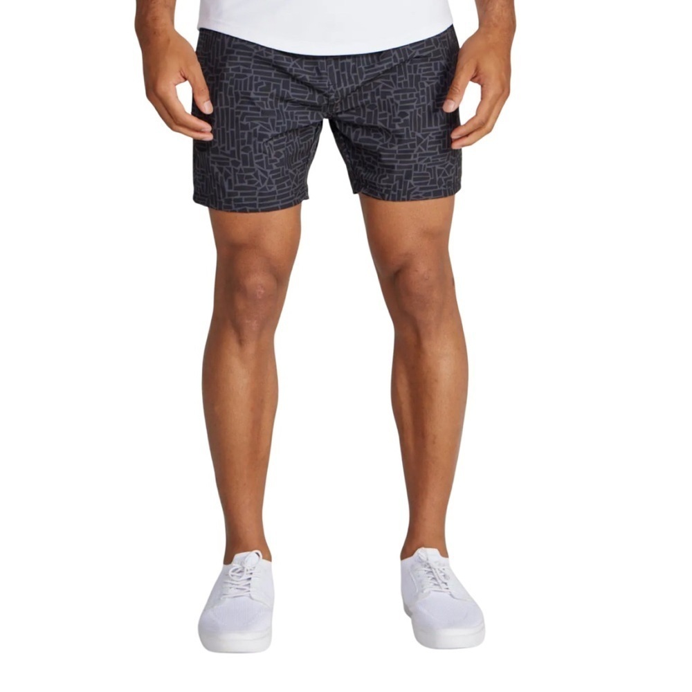BYLT Basics Baja Board Shorts Black colour Shatter-Baja